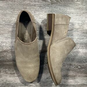 Toms Gray Loafers Slip-Ons Casual Shoes